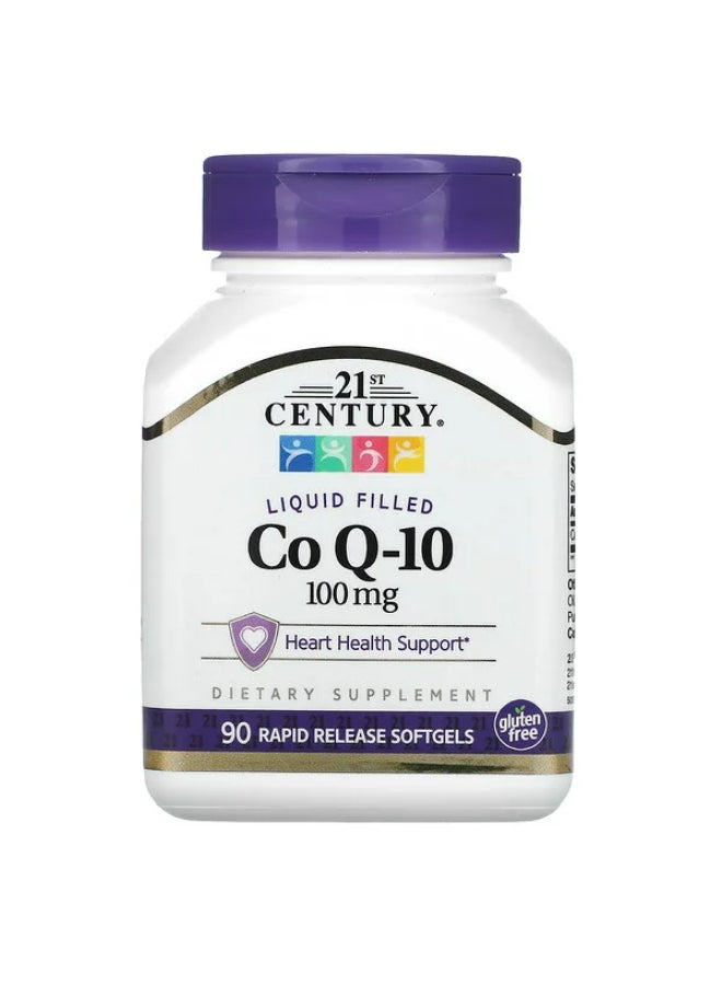 21st Century Liquid Filled Co Q-10 Dietary Supplement - 90 Softgels - Image 1