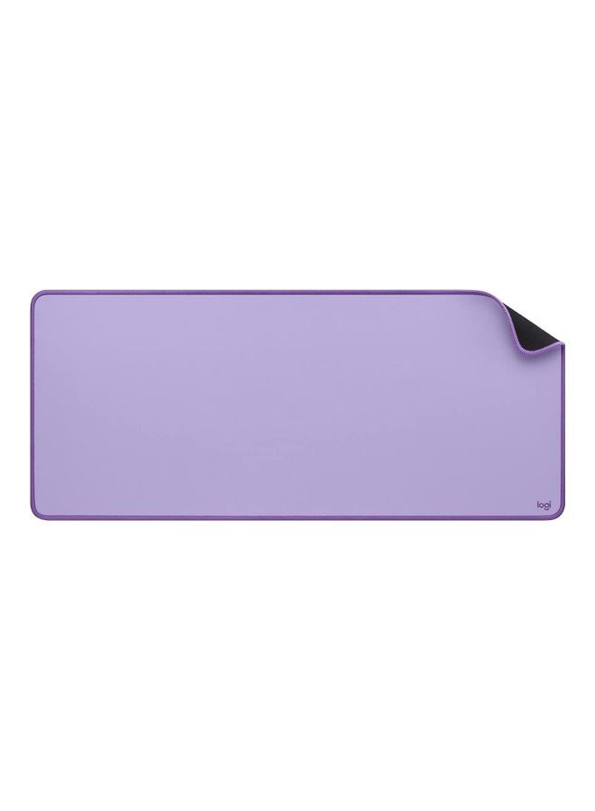 Logitech - Logitech Desk Mat Studio Series, Multifunctional Large Desk Pad, Extended Mouse Mat, Office Desk Protector with Anti slip Base, Spill resistant Durable Design, Lavender, 956-000054, Medium- Purple - Image 1