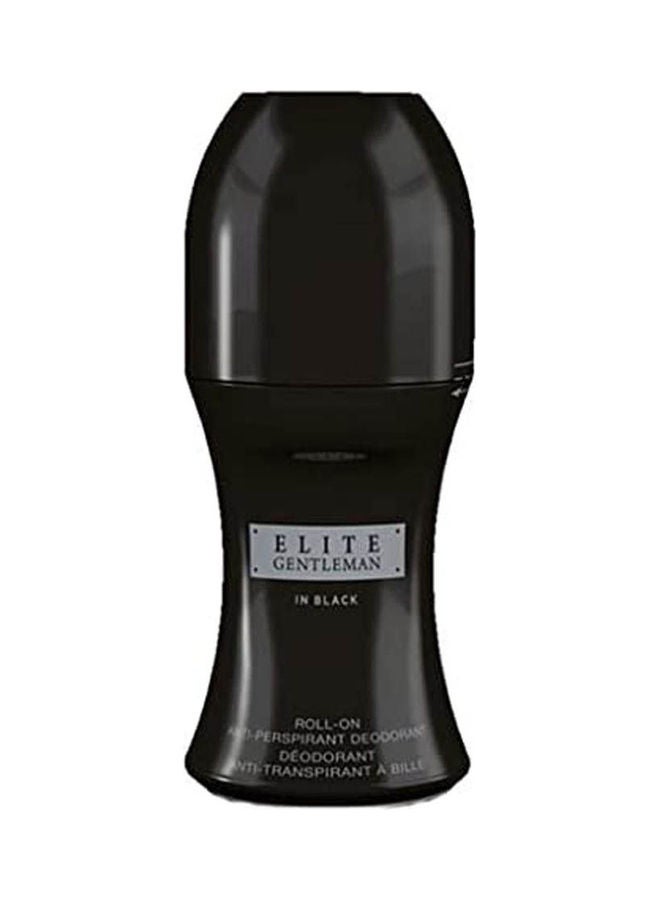 AVON - Elite Gentleman In Black Roll On Black 50ml - Image 1