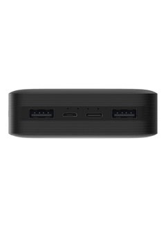 Xiaomi 20000 mAh Redmi Power Bank Fast Charge 18W Dual Port with Micro-USB and USB-C Input Black  - Image 4