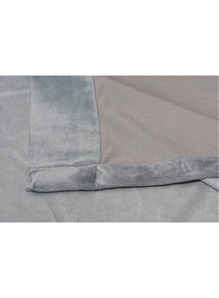 1 Panel Of Velvet Side Vlevo Curtain Grey 1.4x2.8meter - v1649668714/N53090970A_3