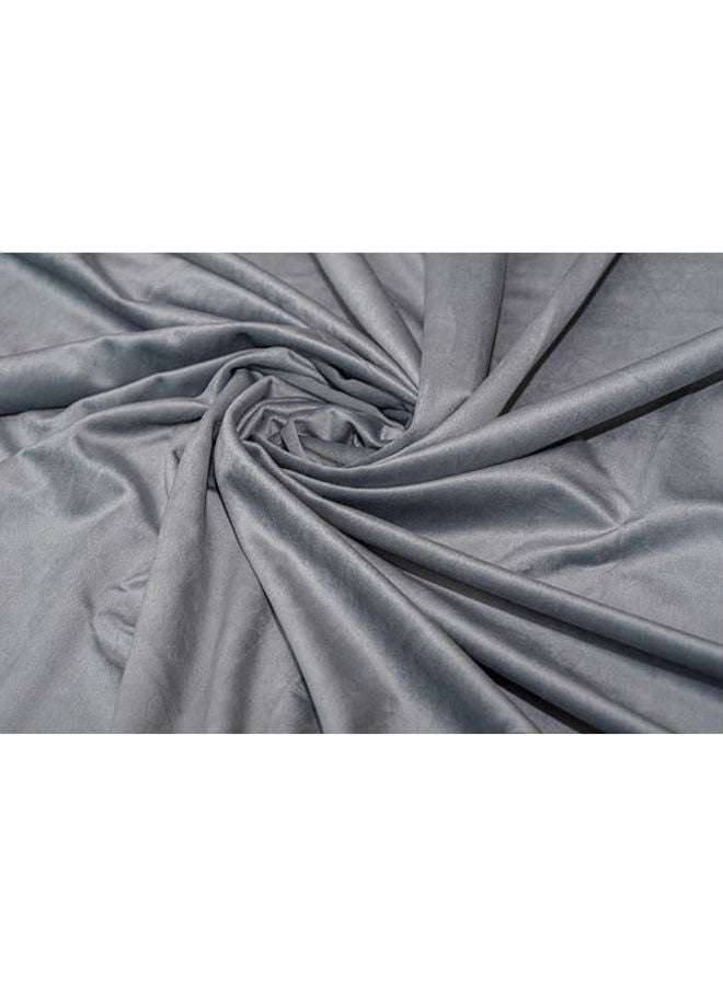 1 Panel Of Velvet Side Vlevo Curtain Grey 1.4x2.8meter - v1649668715/N53090970A_2