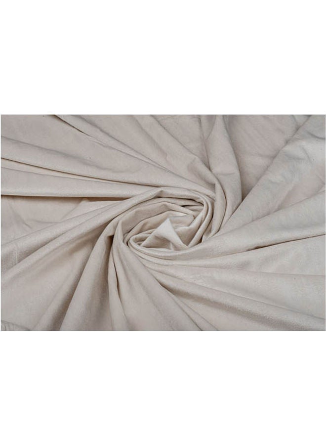 CURTAINS & RODS 1 Panel Of Velvet Side Vlevo Curtain Off White 1.4x2.8meter - Image 2