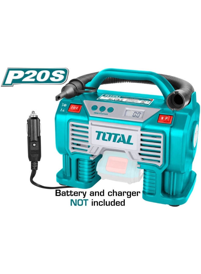 توتال ضاغط هواء أوتوماتيكي ليثيوم أيون 20 فولت