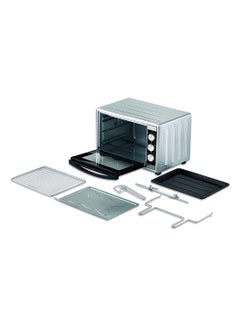 KENWOOD Oven Toaster Grill Large Capacity Double Glass Door Multifunctional With Rotisserie And Convection Function For Grilling, Toasting, Broiling, Baking, Defrosting, Stainless Steel 56 L 2200 W MOM56.000SS Silver  - Image 3