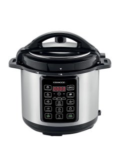 14-In-1 Electric Pressure Cooker Multifunctional Programmable Multicooker With Safety Feature, 14 Smart Cook Programs, Manual Function For Personalised Recipes 6 L 1000 W PCM60.000SS Black/Silver