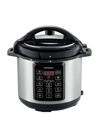 14-In-1 Electric Pressure Cooker Multifunctional Programmable Multicooker With Safety Feature, 14 Smart Cook Programs, Manual Function For Personalised Recipes 6 L 1000 W PCM60.000SS Black/Silver - v1649672214/N52737072A_1