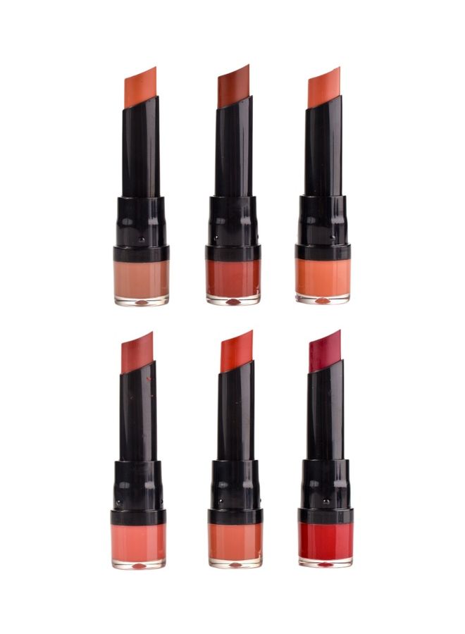 ROSE BERRY - 6-Piece Up To 24H Matte & Intense Lipstick Multicolour - Image 1