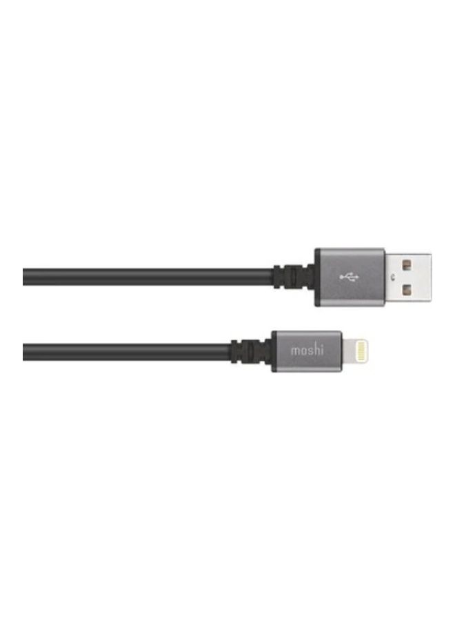 USB Cable With Lightning Connector 3m Black