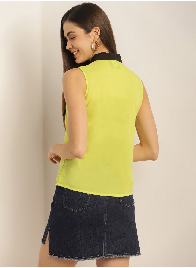 Aila Fashionable Top Green - Image 2