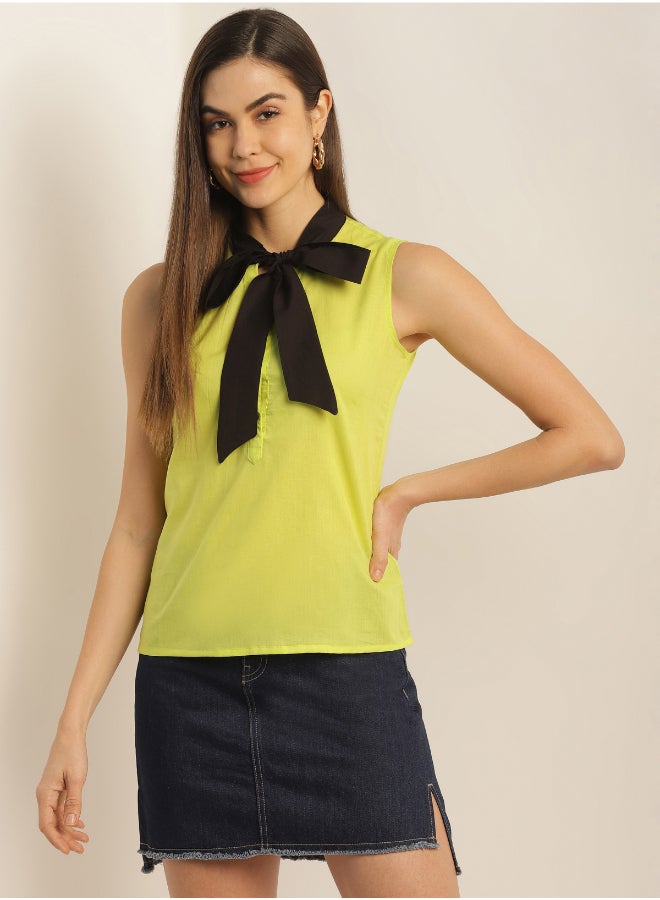 Aila Fashionable Top Green - Image 1