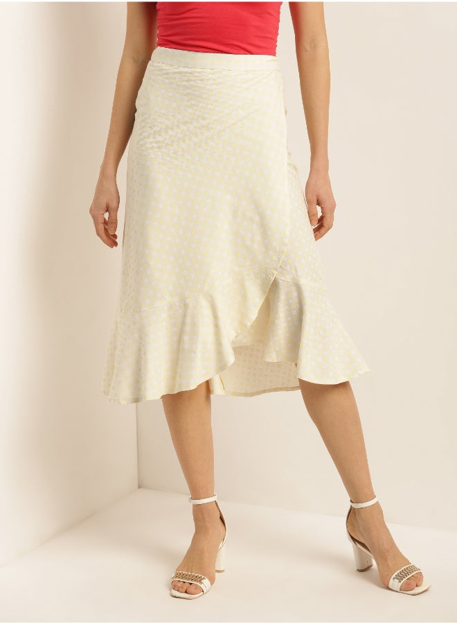 Fashion Bottom Skirts White