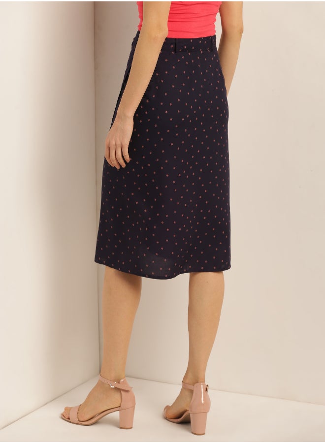 Aila - Fashion Bottom Skirts Navy - Image 1