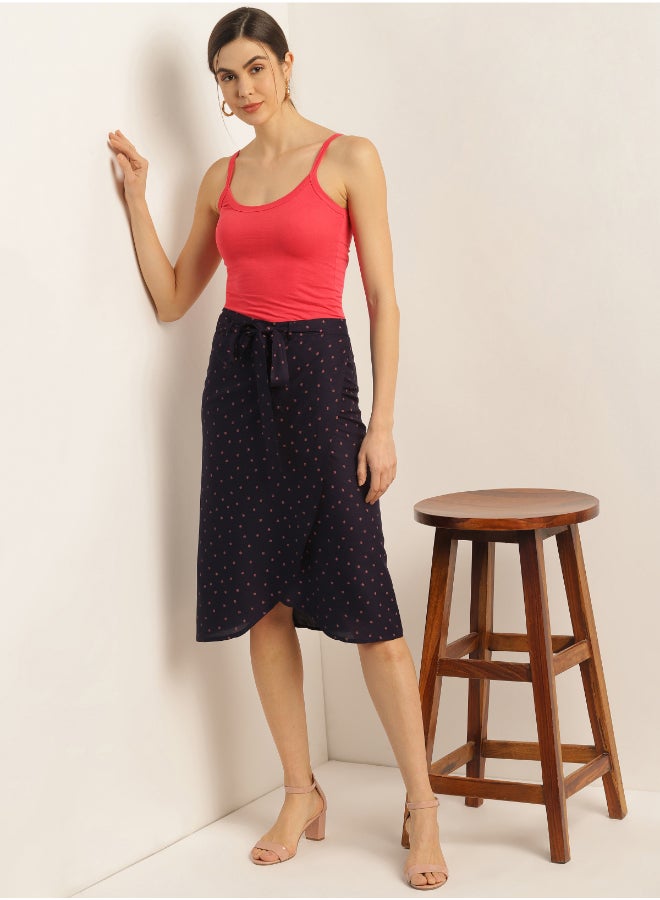 Aila - Fashion Bottom Skirts Navy - Image 1