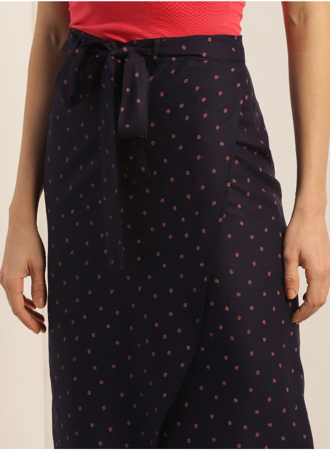 Aila - Fashion Bottom Skirts Navy - Image 1