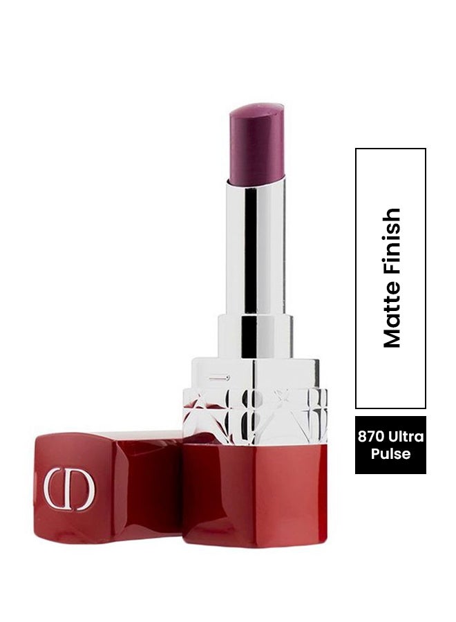 ديور أحمر الشفاه الغير لامع ألترا روج من روج ديور 870 ألترا بالس