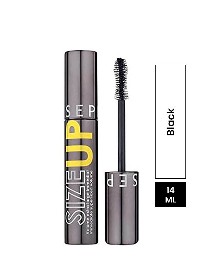 SEPHORA COLLECTION - Size Up Volumizing Mascara - 14 ml Black - Image 1