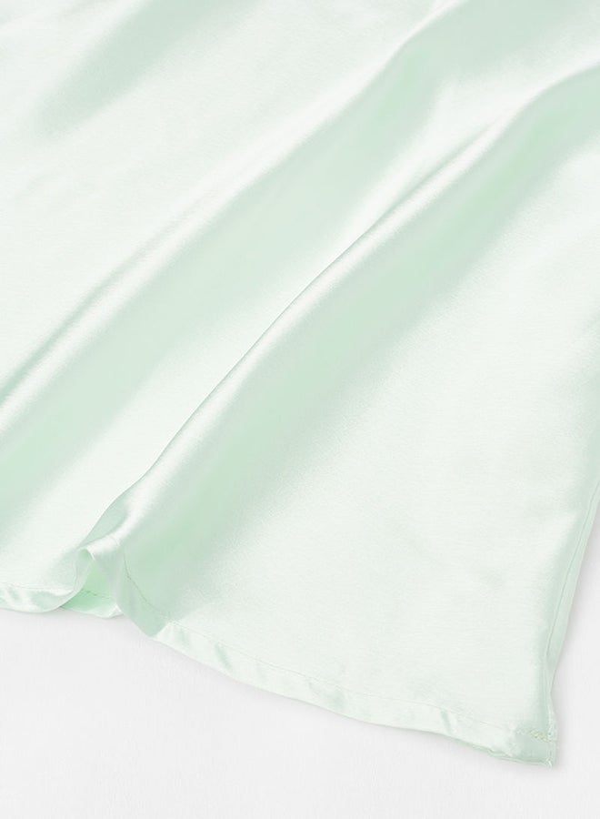 Aila Stylish Comfortable Midi Dress Light Green  - Image 4