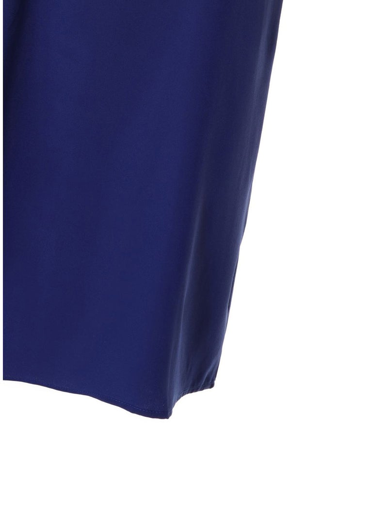 Aila Casual Midi Dress Blue  - Image 3