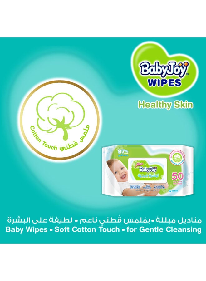 BabyJoy - 97% Pure Water Healthy Skin Baby Wipes, Pack of 24x50, 1200 Count - Image 1