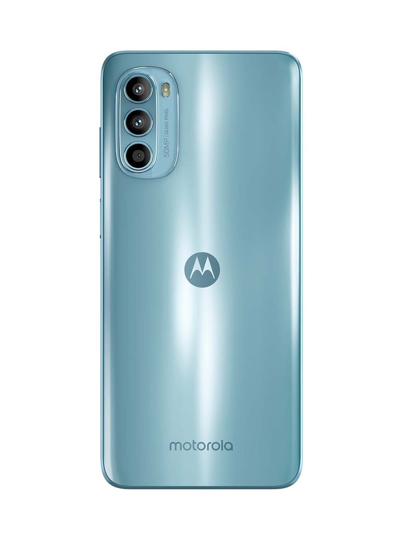 Moto G52 Dual SIM Glacier Blue 6GB RAM 128GB 4G LTE - Middle East Version
