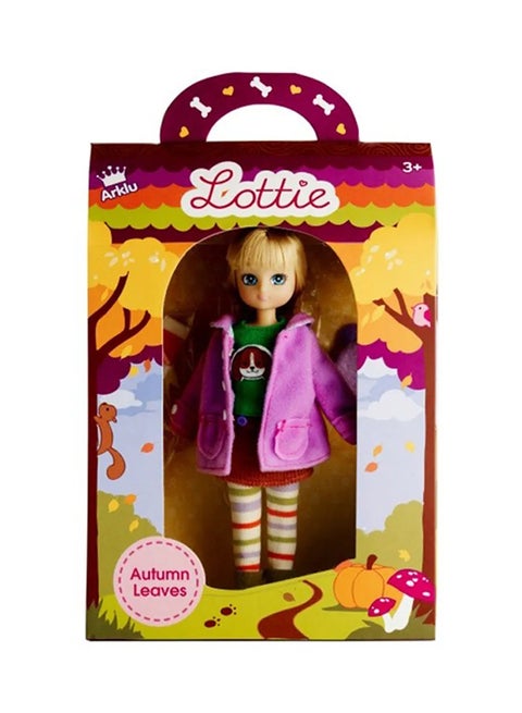 Autumn Leaves Baby Doll 15.2x5.1x19.1cm