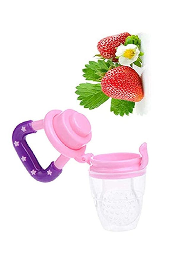 Baby Fruit And Vegetable Feeding Pacifier With Cap For Kids