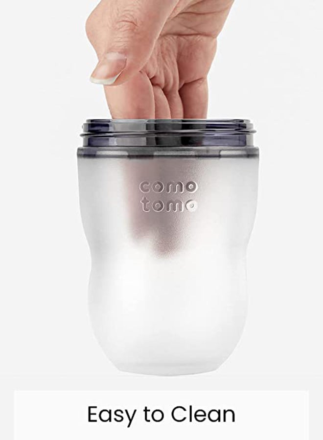comotomo - Natural Feel Baby Bottle 150ml - Pink - Image 1