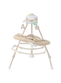 Portable Gironanna Evo Baby Infant Swing, Rocking, Sway Gentle Swaying, With Support And Safety, Cradle From 0- 9 Kg - Coniglio Beige - v1649745048/N19200579A_7