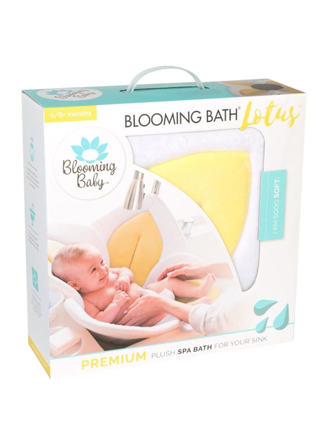 Blooming Bath Incredible Soft Lightweight Washable Lotus Shaped Portable Sponge Bathtub for Kids  - Image 3