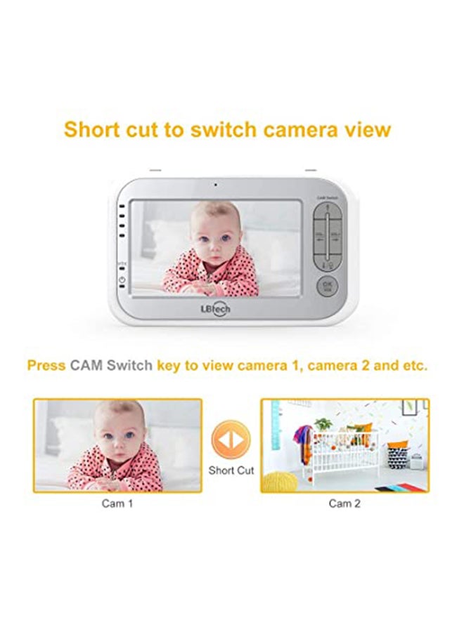 LBtech - Baby Monitor With One Digital Camera For Baby Safety - Image 1