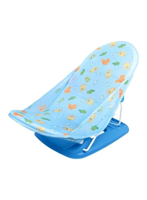 Soft Mesh Foldable Shower Chair With Adjustable Backrest, Washable Fabric for Newborn Baby