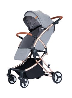 TEKNUM A1 Feather Lite Stroller With Sunveno Diaper Bag - Grey And Hooks - Grey  - Image 4