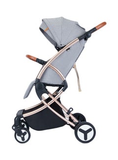 TEKNUM A1 Feather Lite Stroller With Sunveno Diaper Bag - Grey And Hooks - Grey  - Image 5