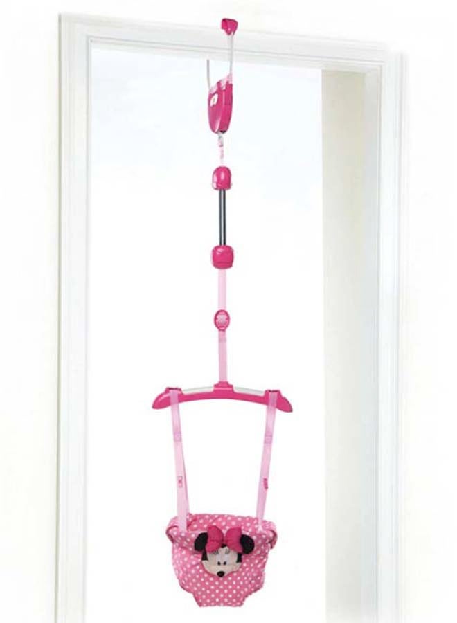 Disney baby Minnie Lightweight Portale and Foldable Sturdy Baby Door Jumper With Adjustable Strap - Image 4
