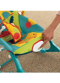 Infant to Toddler Baby Electric Rocker Chair With Sturdy Wheels and Comfortable Ride - v1649745076/N45454204A_3