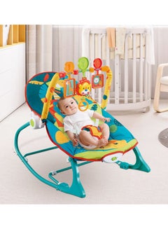 Infant to Toddler Baby Electric Rocker Chair With Sturdy Wheels and Comfortable Ride - v1649745077/N45454204A_7