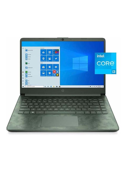14-dq2089wm Laptop With 14-Inch Display, Core i3-1115G4 Processer/32GB RAM/1TB SSD/Intel UHD Graphics English Green