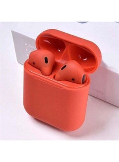 MARGOUN TWS Bluetooth Earphones Touch Control Stereo Hands Free Earbuds With Mic For Android/iOS Red  - Image 2