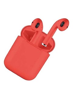 MARGOUN TWS Bluetooth Earphones Touch Control Stereo Hands Free Earbuds With Mic For Android/iOS Red  - Image 5