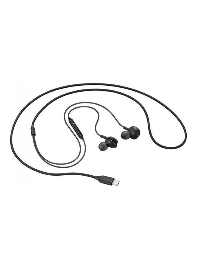 Samsung - AKG Type-C Wired Earphones Black - Image 1