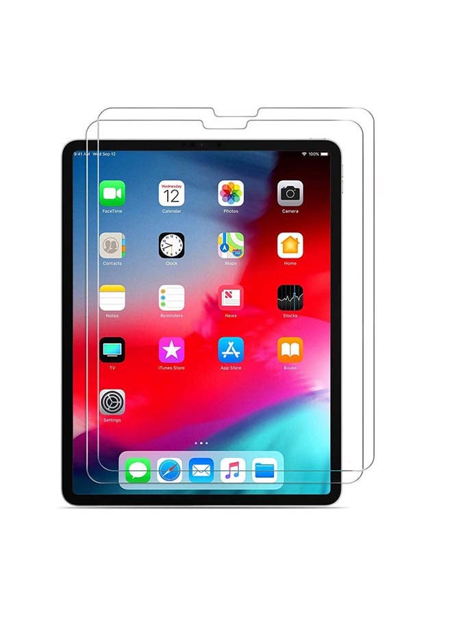MARGOUN Pack Of 2 Tempered Glass Screen Protector For Apple iPad Pro 11 (2020) Clear - Image 1