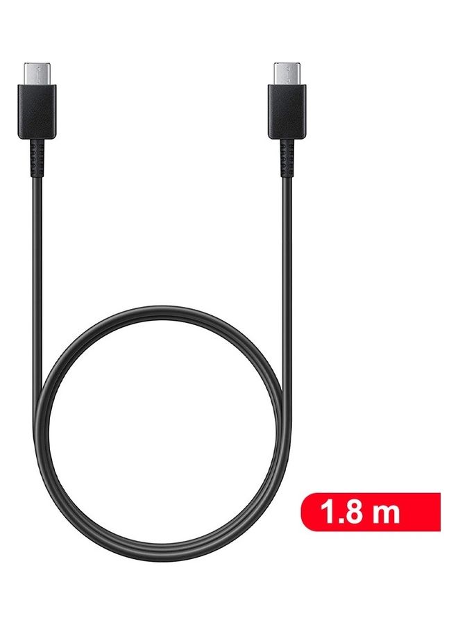Samsung USB-C to USB-C Cable 3A 1.8m Black  - Image 4