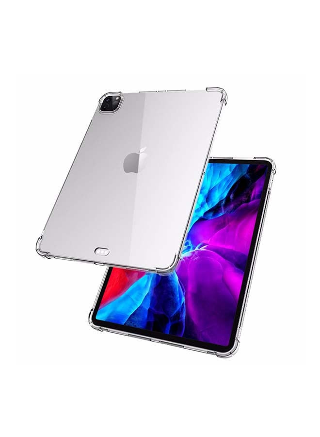 MARGOUN Shockproof Gorilla Bumper TPU Transparent Case Cover for iPad Pro 12.9 inch (2020) 4th Generation Clear Clear - Image 4