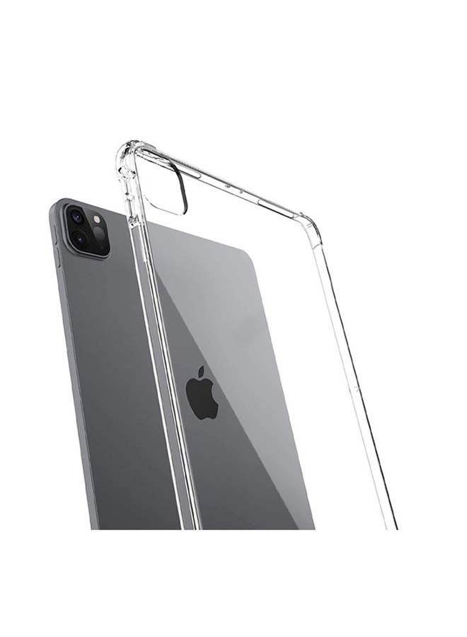 MARGOUN Shockproof Gorilla Bumper TPU Transparent Case Cover for iPad Pro 12.9 inch (2020) 4th Generation Clear Clear - Image 3