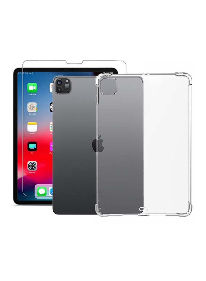 MARGOUN 2-Pack Gorilla Case Cover and Screen Protector for ipad Pro 11-inch (2020) Clear - Image 1