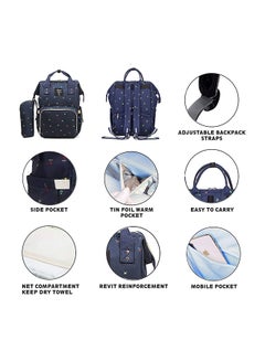 Generic Stylish Maternity Multi-Functional Large Capacity Waterproof And Durable Baby Diaper Bag Backpack  - Image 4