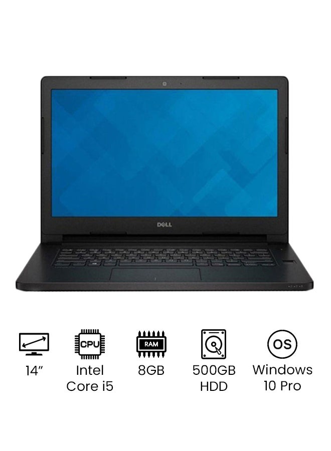 DELL Renewed Latitude E5450 With 14-Inch HD Display,Core i5 Processor/8GB RAM/500GB HDD/Intel Graphics/Windows 10 Pro 5500 English Black  - Image 1