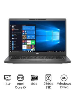 DELL Renewed Latitude 7000 7300 (Upgraded Version) Laptop With 13.3-Inch Full HD Display, Core i5 Processor/8GB RAM/256GB SSD/Intel UHD Graphics/Windows 10 /International Version English Black  - Image 1
