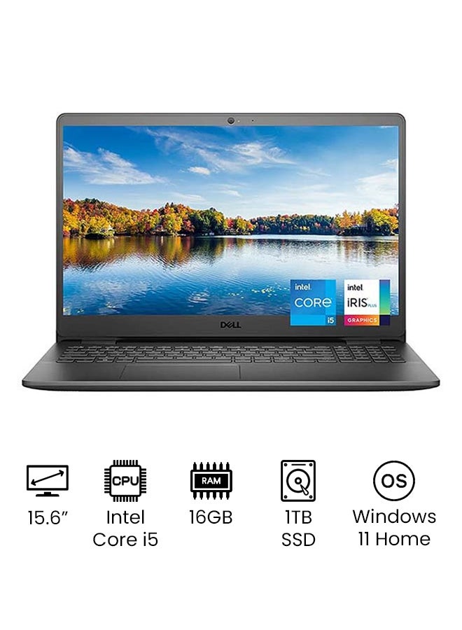 DELL Inspiron 3511 Laptop With 15.6-Inch Full HD Touchscreen Display, 11th Gen Core i5-1135G7 Processor/16GB RAM/1TB SSD/Intel Iris Xe Graphics/Windows 11 Home English Black  - Image 1
